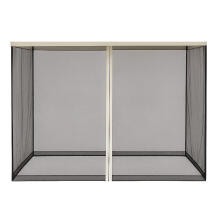Mosquito Net for Garden Pavilion 3x3 m with Zipper Closures MultiGarden
