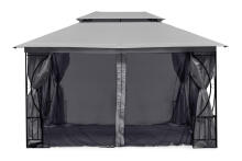 Mosquito Net for Garden Pavilion 3x4 m with Zipper Closures MultiGarden