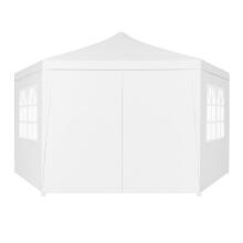 Garden Trade Pavilion Tent 2x2x2 m with Windows White MultiGarden
