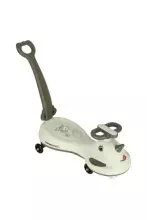 Bebe Basic Swing FIX S1 Art.253496 Gravity ride‑on car with handle and glowing LED wheels