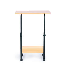 Modern Home Biurko Art.PJJCT0135-60D Laptop table with wheels, overbed, overcouch table - brown