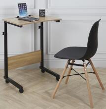 Modern Home Biurko Art.PJJCT0135-60D Laptop table with wheels, overbed, overcouch table - brown