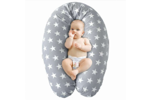 La Bebe™ Rich Satin Nursing Maternity Pillow Art.15610  30x104 cm
