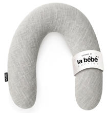 La Bebe™ Rich Linen Nursing Maternity Pillow Art.12626  30x104 cm