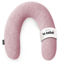 La Bebe™ Rich Linen Nursing Maternity Pillow Art.12627  30x104 cm
