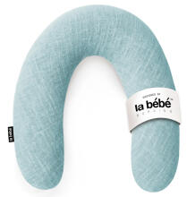 La Bebe™ Rich Linen Nursing Maternity Pillow Art.12628  30x104 cm