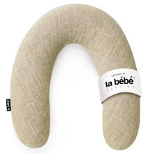 La Bebe™ Rich Linen Nursing Maternity Pillow Art.12630  30x104 cm