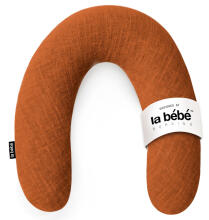 La Bebe™ Rich Linen Nursing Maternity Pillow Art.12634  30x104 cm