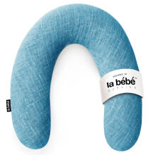 La Bebe™ Rich Linen Nursing Maternity Pillow Art.12638  30x104 cm