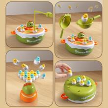 WOOPIE Dexterity Game Dinosaur Fishing 2in1 Catapult