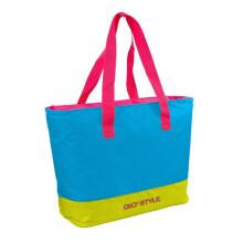 Thermal bag Beach Fluo Tote assorted, green/pink//yellow/light blue