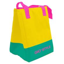 Thermal bag Beach Fluo Lunche Bag assorted, green/pink//yellow/light blue