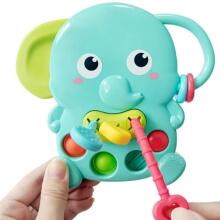WOOPIE BABY Sensory Teether Elephant Montessori 4in1