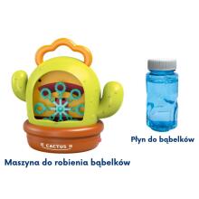 WOOPIE Cactus Electric Bubble Machine with Sound and Light Effects