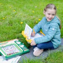 WOOPIE Magnētiskā Dēļa Bērniem Montessori MagPad Dinosaurus