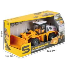 WOOPIE Construction Loader 1:16 with Light and Sound Effects