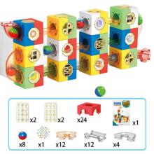 WOOPIE Ball Track Construction Set 3D Blocks