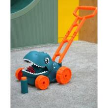 WOOPIE Garden Lawn Mower Dino Bubble Maker Dinosaur + Liquid