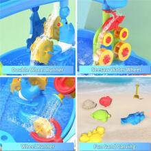WOOPIE Water Table XL Water and Sand Play 37 pcs.
