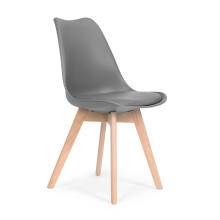 Set of 4 living room dining room chairs with a cushion eco-leather ModernHome