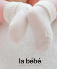 La bebe™ Natural Eco Cotton Baby Socks Art.81008 Blue