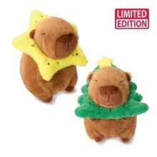 Capybara plush Christmas, 2 assorted
