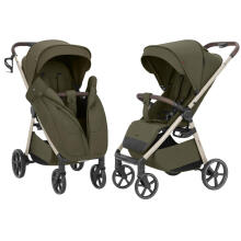 Bērnu ratiņi Carrello Bravo Bravo M/Lite CRL-5529 Flax Green