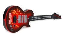 Gitara bērniem elektriskā ar mācībām spēlēt uz ģitāras infrasarkano melodiju sarkana