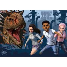 Clementoni pusle Jurassic World 104 tk, pimedas helendav