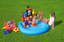 BESTWAY 52211 Inflatable Pirate Ship Pool 140cmx130cmx104cm