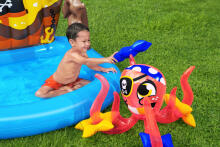 BESTWAY 52211 Inflatable Pirate Ship Pool 140cmx130cmx104cm