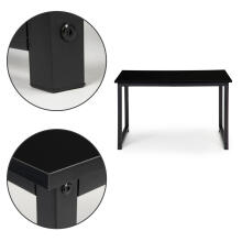 Computer desk, table, gaming table, school, black ModernHome