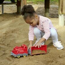 BIG Freight Train Wagon with Tipper Toy for Belt