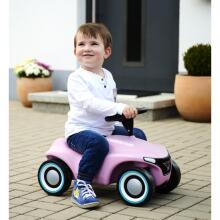 Liels rozā braucamais auto Bobby Car Neo rozā bērniem
