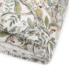 Makaszka  Bedding Set Сotton S 70x90/30x40cm Art.254548 Ornithology  High quality bed linen made from natural cotton