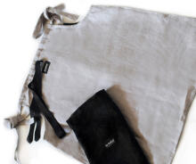 La bebe™ Mama Blouse Linen Art.2881 Universāla blūze grūtniecēm  no dabīga lina, Dabīgā lina krāsa
