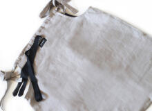 La bebe™ Mama Blouse Linen Art.2881 Universāla blūze grūtniecēm  no dabīga lina, Dabīgā lina krāsa