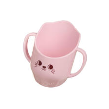 A0696 TILTED CUP FOR LEARNING TO DRINK PINK