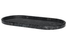 Maku Tray marble black 30x15 cm