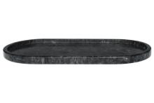 Maku Tray marble black 30x15 cm