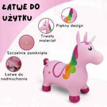 WOOPIE Bouncing Unicorn Pink + Pump