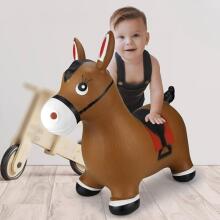 WOOPIE Bouncing Rubber Horse + Pump