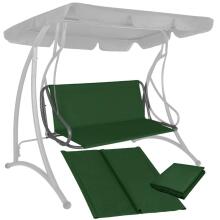 Garden swing seat material Springos GS1007 110x90 cm waterproof fabric, dark green