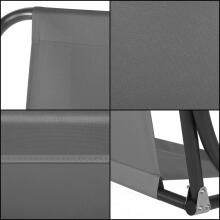 Garden swing seat material Springos GS0003S 160x100 cm waterproof fabric, gray