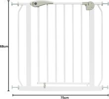 Berrin XS Stair Grid Safety Gate Art.255188 White Security Gate