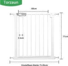 Uisebrt Door Safety Gate Art.255194 White Security Gate