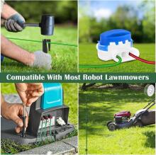 Boundary Cable Robotic Lawnmower  Art.255237 Cable Robotic Lawnmower + 25 Pegs + 5 Waterproof Cable Connectors + 5 Branch Connectors