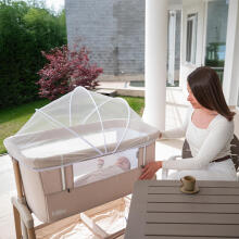Lorelli Millie Art.10080732501 Black Cot for comfortable co-sleeping 2 in 1