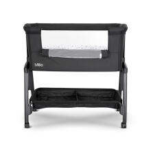Lorelli Millie Art.10080732501 Black Cot for comfortable co-sleeping 2 in 1