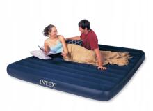 Inflatable Double Mattress 203x183 cm Velour INTEX 64755
